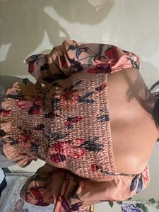 Floral Crop Top