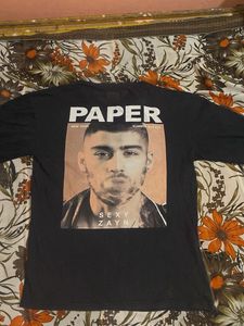 PAPER Branded Black T-Shirt