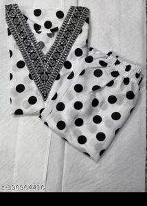 Polka Dot Kurta