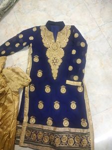 Patiyala Salwar Kameez Suit Only 2 Time Wear.