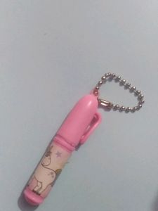 Mini Keyring Unicorn Pen