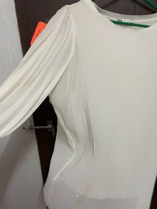 Zara White Top