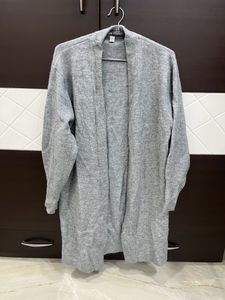 Imported Grey Wollen Shrug