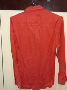 Red Casual Shirt