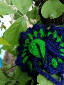 handmade crochet laddu Gopal dress