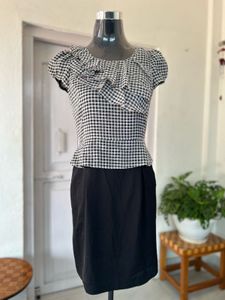 Gingham Ruffle Dress
