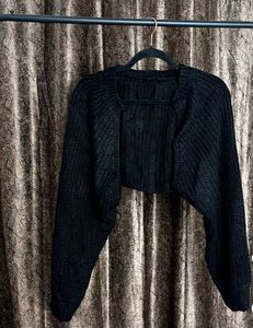 Black Bolero Shrug