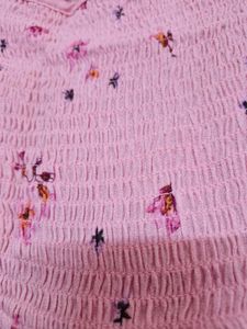 Pink Floral Sundress