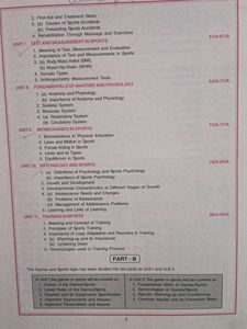 Class 11th Physical Education Textbook