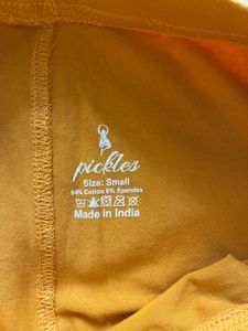 Mustard Leggings with pockets