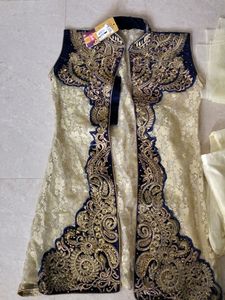 3 Pic Wedding Gown With Cott