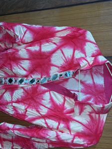Pink Tie-Dye Fishtail dress🎀