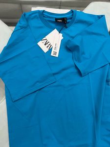 ZARA PLAIN TSHIRT L SIZE