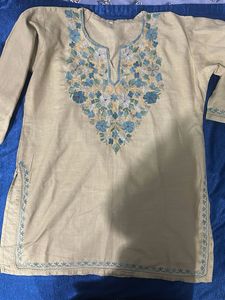 Embroidered Kashmiri Kurta Top