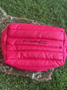 MAC Pink Puffy Pouch