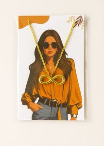 Gold Infinity Necklace