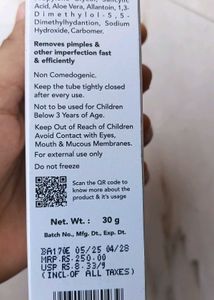 Sebogel Niacinamide Nicotinamide Gel