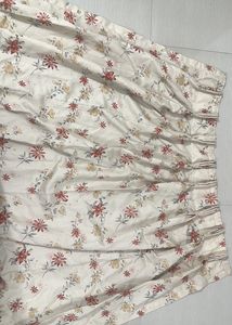 Pair Of Cream Coloured Curtains