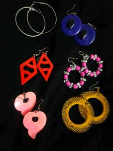 Earring Bundle Combo of 6🌸