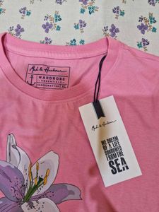 Mast &amp; Harbour, Women Floral Printed Cotton Tshirt