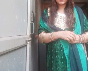 Green Embroidered Kurta Set