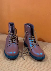 Stylish Brown Leather Boots
