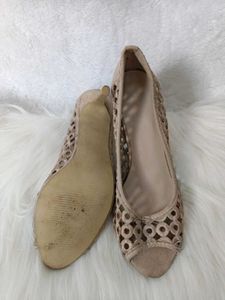 Nude Peeptoe Heel