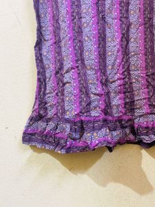 Boho Purple Maxi Dress