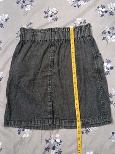 Denim Mini Skirt