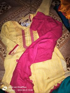 Shut Set Kurti Plazo Laigins
