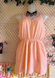 🆕Size S/M Peach Jumpsuit 🎁Buy 2 Get 1 Free 🎁