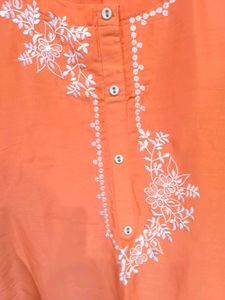 Peach Kurti