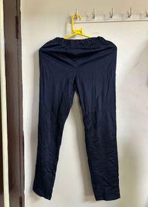 Navy Blue Casual Pants