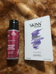 The Love Co Body Oil With Skinn By Titan Perfume
