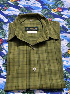 Array Green Checkered Shirt