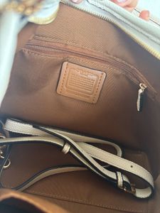 Coach Laurel Shoulder Bag White New With Tags