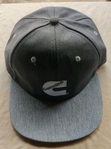 Cummins dodge gray flat bill Hat ball cap grey CUM