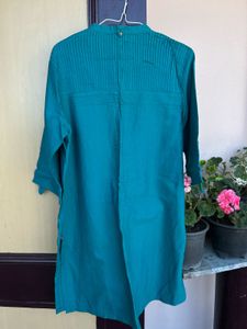 Teal Kurti Tunic Dress