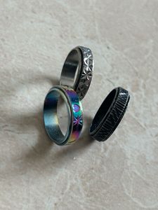Spinner Rings (Set of 3)