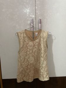 Lace Sleeveless Top
