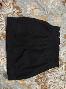 Black Knit tube top