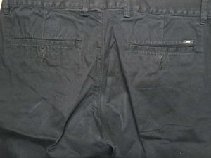 black Straight Leg Pants