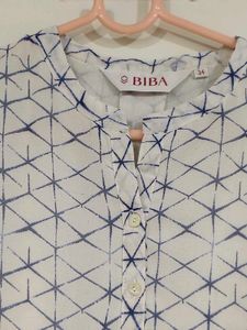 🔹BIBA🔹geometric Printed Top