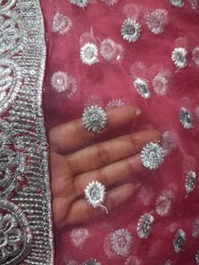 Elegant Pink Saree