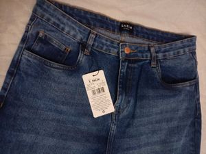 SHEIN Boot cut Blue Denim Jeans