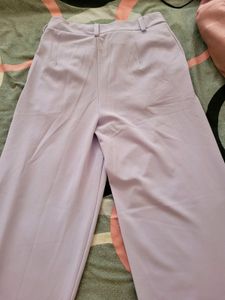 Pretty Lavender Kotty Flared Trousers