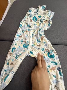 Pair Of Two Cute Baby Onesie