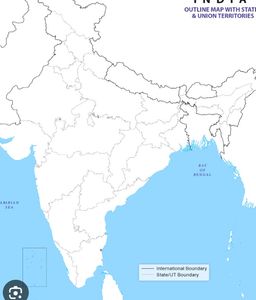 10 Political Map Of India