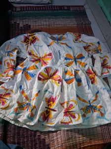 Butterfly Print Top