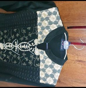 Beautiful Embroidred Woollen kurta